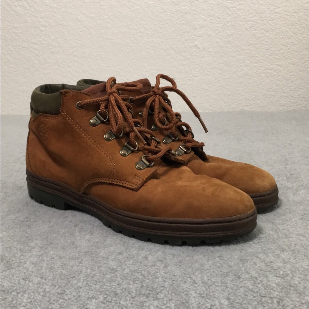 Timberland 69356 Nubuck Boots Womens Size 10 Hiking Outdoors Winter Gorpcore